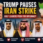 Trump Delays Planned Iran Strike After Gulf Leaders Push for Diplomacy